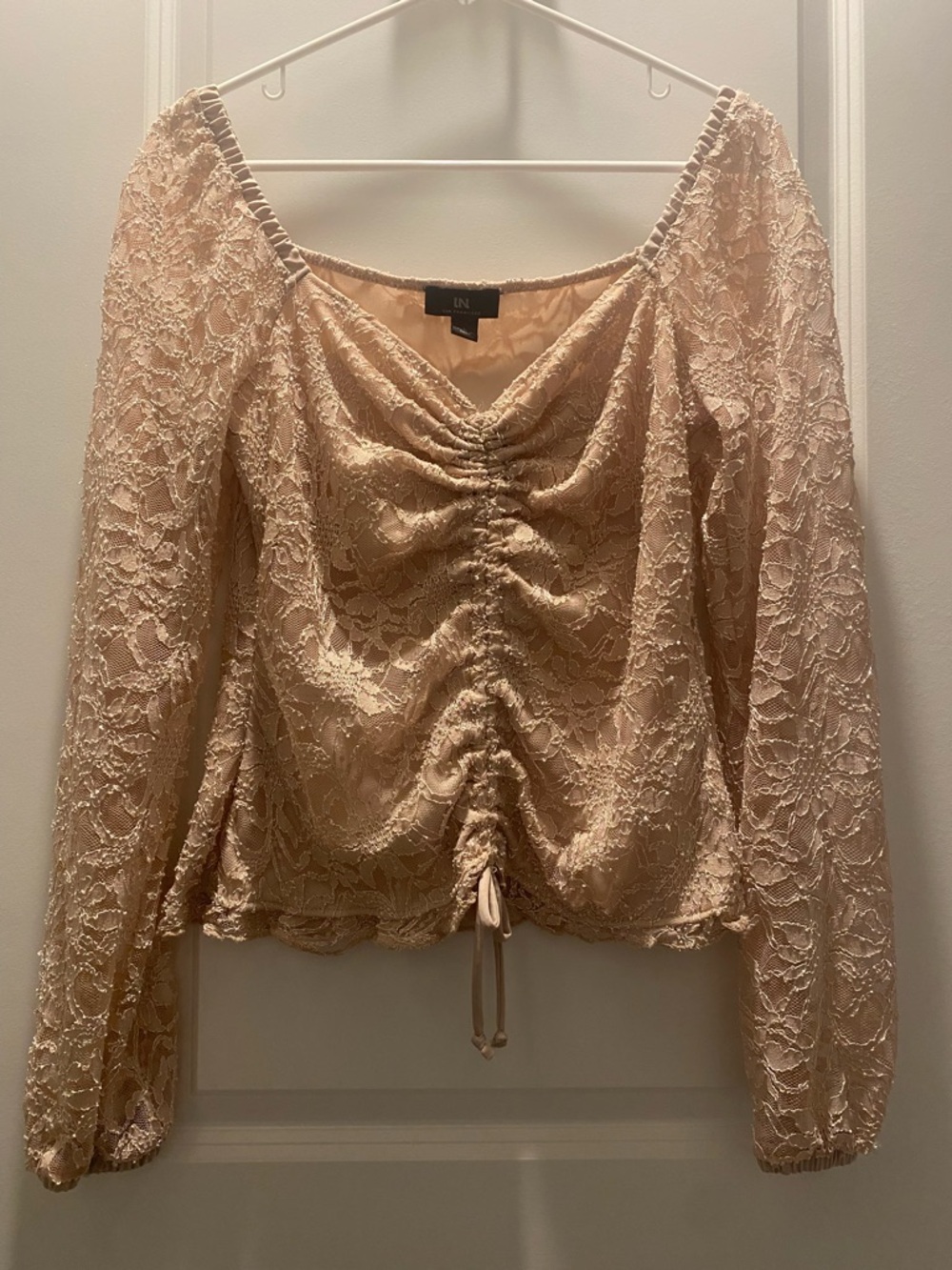 INC Lace TOP Size L